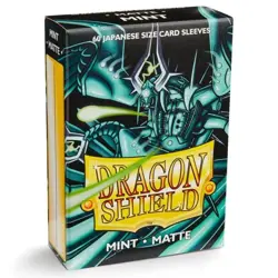 600 Dragon Shield Mint Green Matte Sleeves Japanese Size Card Sleeves - Image 1