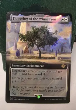 Flowering of the White Tree (Extended Art) (Surge Foil) R Universes Beyond: The - Image 1