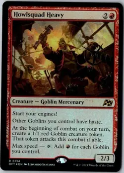 Howlsquard Heavy - FOIL - Aetherdrift - MtG - NM - Image 1
