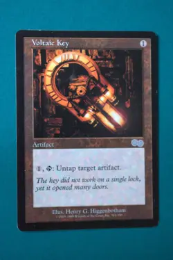 Voltaic Key - Urza’s Saga - Lightly to Moderately Played - Magic the Gathering - Image 1