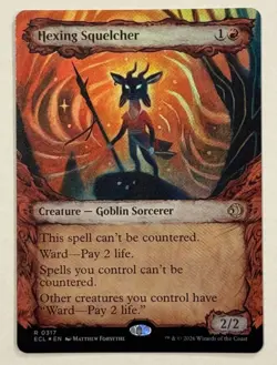 Hexing Squelcher (ECL) 317 Foil - Image 1