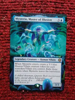 Mysterio, Master of Illusion Marvel's Spider-Man Hand Painted Full Altered Art v - Image 2
