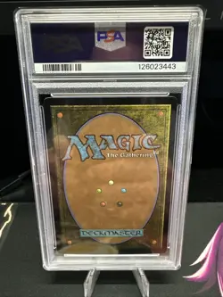 2025 MTG FINAL FANTASY CHARACTER BORDERLESS-SURGE FOIL SEIFER ALMASY PSA 10 - Image 2