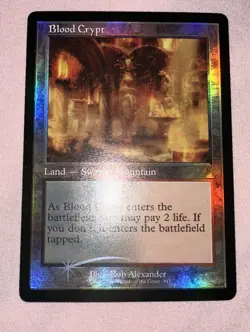 MTG: Blood Crypt FOIL Retro Frame 397 Ravnica Remastered RVR- NM - Image 1