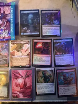 MTG Lorwyn Eclipsed Card Lot Collector Booster Mutable Explorer, Full Arts, M, R - Image 4