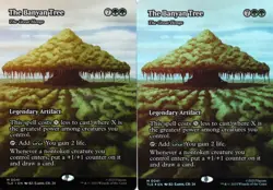 MTG - The Banyan Tree - (Borderless) - Avatar - M 0041 - FOIL & non foil! - Image 1