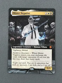 Mister Negative MTG Marvel's Spider-Man Eternal Hand Painted Altered Art Tentz - Image 1