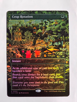 Crop Rotation - R0003 Foil - Secret Lair Countdown Kit Encyclopedia - MTG - NM - Image 1