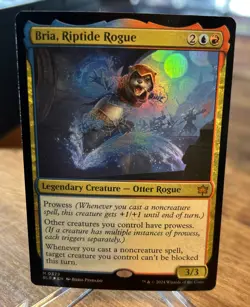 Bria, Riptide Rogue Foil Bloomburrow BLB Magic: The Gathering Card NM Condition - Image 1