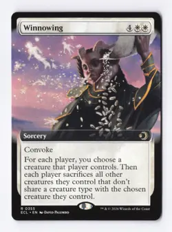 Winnowing (Extended Art) 0355 (R) MTG Lorwyn Eclipsed (ECL) - Image 1
