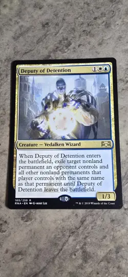 Deputy of Detention Ravnica Allegiance Regular Creature Rare MTG NM - Image 1