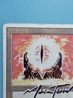 ALTERED SOL RING 3RD REVISED MTG TEDIN MARK Eye of Sauron HP - Image 3