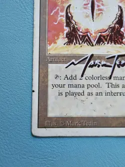 ALTERED SOL RING 3RD REVISED MTG TEDIN MARK Eye of Sauron HP - Image 4