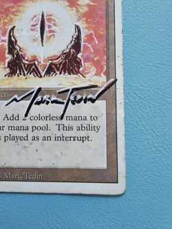 ALTERED SOL RING 3RD REVISED MTG TEDIN MARK Eye of Sauron HP - Image 5