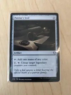 Patriar's Seal / Commander Legends: Battle for Baldur's Gate / MTG Magic Regular - Image 1