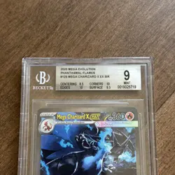 Pokemon Phantasmal Flames - Mega charizard X EX #125/094 - BGS Graded 9 Mint - Image 2