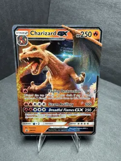 Pokemon TCG: Charizard GX SM195 Sun & Moon Black Star Promo Card - Image 2