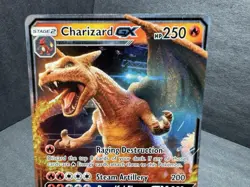 Pokemon TCG: Charizard GX SM195 Sun & Moon Black Star Promo Card - Image 3