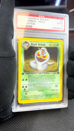 Dark Arbok 2 Holo 1st Edition PSA 9 Team Rocket English Pokemon TCG CCG - Image 2