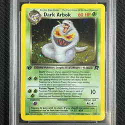Dark Arbok 2 Holo 1st Edition PSA 9 Team Rocket English Pokemon TCG CCG - Image 4