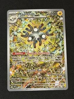 Pokemon TCG Magneton SVP 159 Promo Pokemon Center Exclusive - English / NM - Image 1
