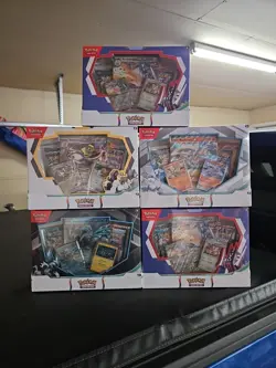 Pokemon Black Kyurem Ex & Melmetal Ex Box & Pokemon Reshiram EX & Archaludon EX - Image 1