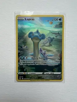 Lapras GG05/GG70 Crown Zenith: Galarian Gallery Holo Pokemon TCG - Image 1