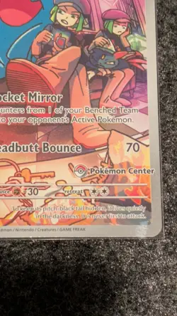 Team Rockets Wobbuffet [SVP 203] Pokemon Center Stamped - Destined Rivals - Image 2