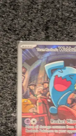 Team Rockets Wobbuffet [SVP 203] Pokemon Center Stamped - Destined Rivals - Image 3