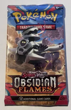 Obsidian Flames Booster Pack - 1x NEW English Factory Sealed Pokemon 2023 - Image 1