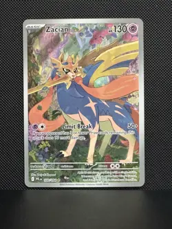 Zacian 100/94 Phantasmal Flames (PFL) Illustration Rare Pokemon Card TCG - Image 1