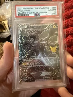 Zekrom *PSA 10* Full Art *Celebrations* #114 * Pokemon - Image 1