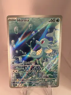 Pokemon TCG Horsea 067/064 Shrouded Fable Illustration Rare Full Art 💥 - Image 1