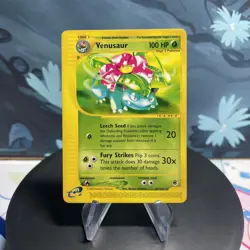 Pokemon Venusaur 067/165 Expedition Base Set Regular LP - Image 1
