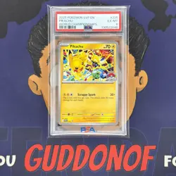 PSA 6 EXCELLENT-MINT 2025 Pokemon World Championships PIKACHU #225 Promo - Image 1