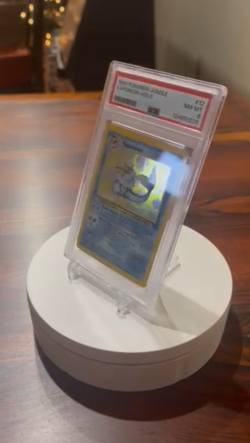 Pokemon 1999 Vaporeon 12/64 Holo Jungle PSA 8 NM/MINT - Image 2