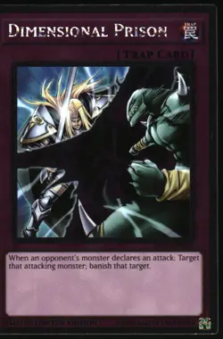 Yu-Gi-Oh! - Dimensional Prison 2014 NKRT-EN034 Platinum Rare 1st Edition - Image 1