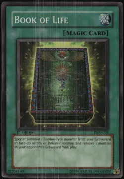 Yu-Gi-Oh! - Pharaonic Guardian Book Of Life 2003 PGD-033 1st Edition - Image 1