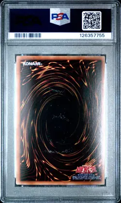 2013 GHOST RARE #JP044 NUMBER 107: GALAXY-EYES TACHYON DRAGON PSA 8 - Image 2