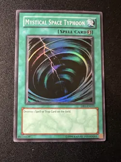 Mystical Space Typhoon DB1-EN031 Dark Beginning 1 Unlimited Yu-Gi-Oh - Image 1