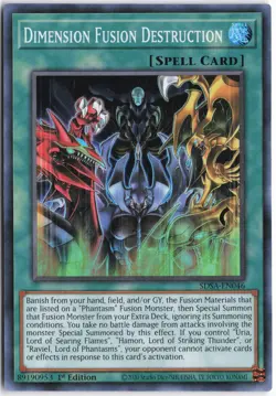 Yugioh - Dimension Fusion Destruction SDSA-EN046 1st Edition - Structure Deck: S - Image 1