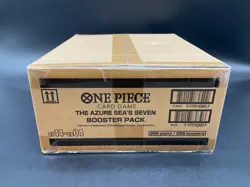 One Piece English OP14-EB04 The Azure Sea's Seven Booster Pack Case Sealed - Image 1