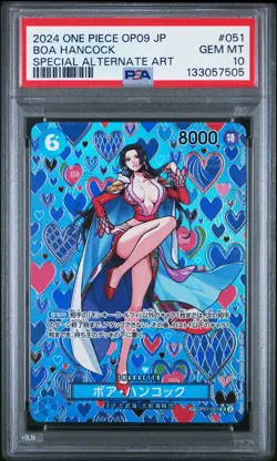 2024 ONE PIECE JAPANESE OP09-EMPERORS IN THE NEW WORLD #051 BOA HANCOCK PSA 10 - Image 1
