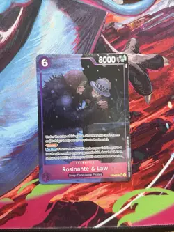 One Piece Rosinante & Law (Alternate Art) Alt Art EB04-038 The Azure Sea's Seven - Image 1