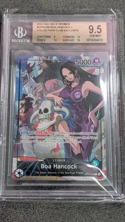 BGS 9.5 Boa Hancock PSA Magazine Promo OP07-038 One Piece English - Image 1