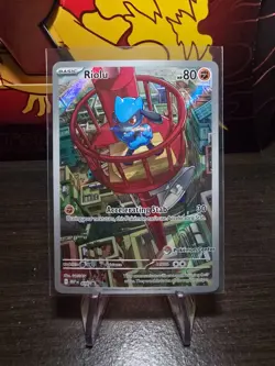 [NM] Riolu - 010 (Pokemon Center Exclusive) 010 Me: Mega Evolution Promo Holo - Image 1