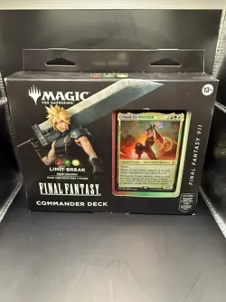 Magic: The Gathering Final Fantasy VII Commander Deck, Limit Break - NEW SEALED - Image 1