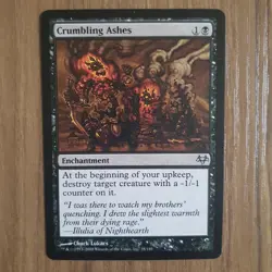 MTG ~ Crumbling Ashes ~ Eventide ~ Uncommon - Image 2