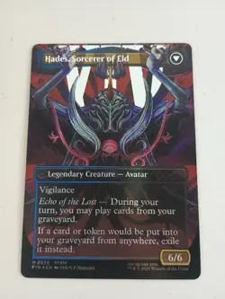 MTG Emet-Selch Unsundered 539 SURGE FOIL Borderless English Final Fantasy NM - Image 2