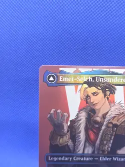 Magic the Gathering Final Fantasy Emet-Selch, Unsundered 0394 Borderless Foil NM - Image 3